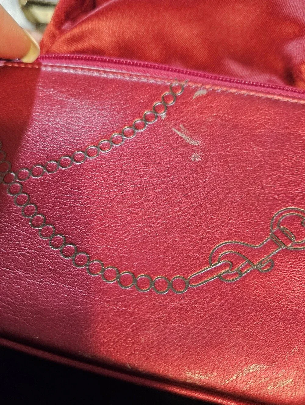 Coach Raspberry Wristlet With Hangtag, NWT, 6